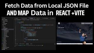 How to Fetch Data from Local JSON File and Map data inside component in React