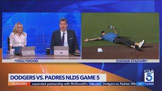 KTLA's Ginger Chan: The Dodgers good luck charm?