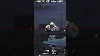 Roadside Danger, Zone 8 Nuclear Winter Rifle mission #30 Sniper strike : special ops #shorts