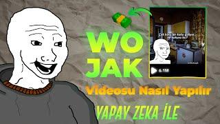 Milyonlarca İzlenen WOJAK Videoları Nasıl Yapılır | YAPAY ZEKA İLE ÇOK KOLAY