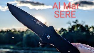 Al Mar SERE Taiwan T36 S35VN Steel - Is it the Best SERE Knife? #survival