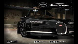 Add new car in Need for speed most wanted 2005 [Bugatti Chiron]