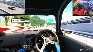 Assetto Corsa - RX-7 | Shuto Expressway Race #assettocorsa #automobile #drift #simracing #mazda