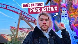 Glissade INTENSE & NOUVEAU ROLLER COASTER en construction : Noël au Parc Astérix