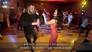 Andrey Bryukhovskikh & Olesya Petrova || NY party 13 mar.2021