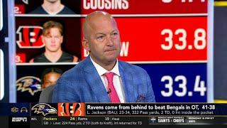 "Baltimore is Super Bowl-caliber team"- Tim Hasselbeck on Ravens pull off UNREAL comeback vs Bengals