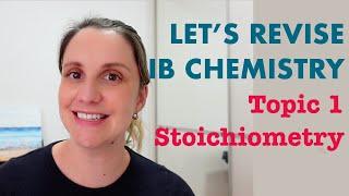 IB Chemistry Stoichiometry Revision Workshop HL/SL (Topic 1/11)