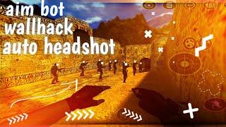 Aim Bot  Auto Head scope  Wallhack ESP  Counter Strike 1.6 Android | Toturial and gameplay  #TheEasy