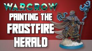 Painting the Frostfire Herald from Warcrow