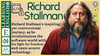 Improve your English ⭐ | Very Interesting Story - Level 3 -  Richard stallman  | WooEnglish