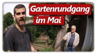 Gartenrundgang Mai | Wildes Grün und #baumpflanzchallenge | dergartenkanal