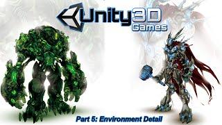 Unity3D Tutorial Part 5: ENVIRONMENT DETAIL - Make Game Unity 3D - Full HD[Youtube]