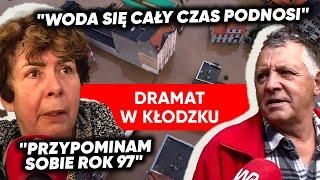 "Czuje strach i przypominam sobie rok 97". Dramatyczna sytuacja w  Kłodzku. "To dopiero przychodzi"