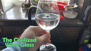 The Civilized Glass: Pythagorean Wine Glass 🟡 Gadgetify