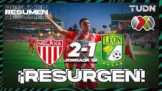 HIGHLIGHTS | Necaxa 2-1 León | Liga Mx - CL2025 J12 | TUDN