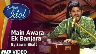 Indian Idol season 12 ! Main Awara Ek Banjara By Sawai Bhatt Jackie Shroff special Sun Haseena