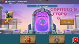 PORTAL MÁGICO - Capitulo 9 Etapa 6 Lords Mobile  FÁCIL