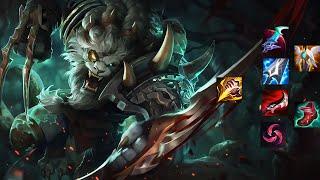 Rengar Montage - How to get first blood every single game! (Best of Rengar 2023)