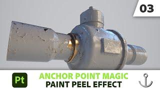 Anchor Point Magic 03 - Paint Peel Effect in Substance 3D Painter | Adobe Substance 3D