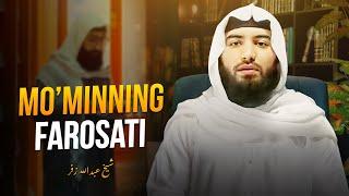 Mo'minning farosati | Ustoz Abdulloh Zufar