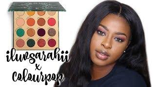 THROUGH MY EYES COLLECTION | ILUVSARAHII X COLOURPOP FIRST IMPRESSIONS + SWATCHES