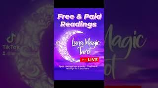 Free & Paid Live Tarot Readings on Instagram (see Linkt.ree in description box )