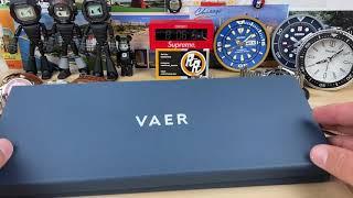 Unboxing VAER USA quartz movement