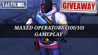 Tacticool: EPIC GAMES - MAXED OPERATORS (100/10) THOR / SYNDROME / KLAUS GAMEPLAY + GOLD GIVEAWAY