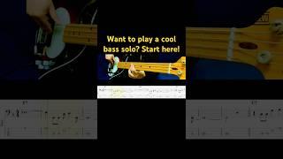 【Beginner-friendly】Bass Solo Tutorial: Learn to Play Cool Solos in No Time!