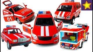 Firetrucks for kids collection