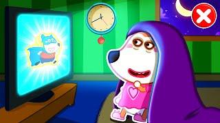 Don't Stay Up Late | Bedtime | Wolfoo Learns Good Habits for Kids  Wolfoo Kids Cartoon