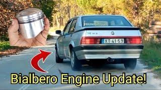 Alfa Romeo 75 1.6 IE 105cv Engine Repair Update! Block, Pistons, Liners and Much More!