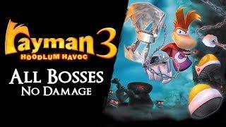 Rayman 3: Hoodlum Havoc - All Bosses【No Damage】