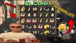 +30.000kr!!! 5 SCATTER LE BANDIT!! OMG!