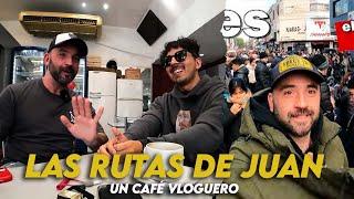 Un CAFÉ con LAS RUTAS DE JUAN : Vivir de Youtube - Viajes - Ferias - Conurbano - Mozo de Tinelli