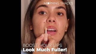 Get Fuller Lips Instantly with this lip plumper - Makeup - Lips - Morning Shades