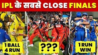 Closest Finals in The History of IPL