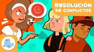 RESOLUCIÓN DE CONFLICTOS para niños  Asertivo  Agresivo  Pasivo  Pasivo-agresivo