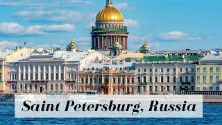 Saint Petersburg, Russia Tour by drone [4k]
