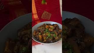 Aloo Baingan recipe in 15 SECONDS  #shorts