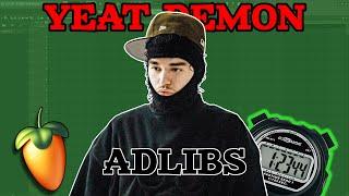 YEAT DEMON ADLIBS (Fl Studio Tutorial)