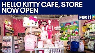 Hello Kitty Cafe, store opens at Universal CityWalk