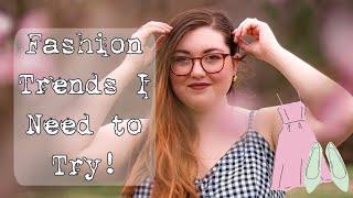 Popular Fashion Trends I Want to Try! | Kayla Marie