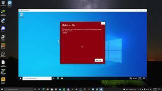 Windows Sandbox vs MEMZ Trojan Virus