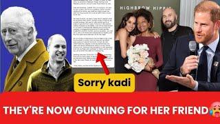 KING CHARLES & WILLIAMS ORDER TO BRITISH TABLOIDS TO TARGET DUCHESS MEGHANS FRIEND KADI LEE EXPOSED