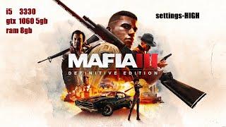 Mafia III: Definitive Edition - GTX 1060 5GB | i5 3330 | Settings - High | FPS Test