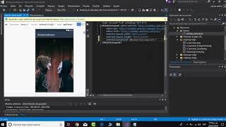 How to set background image Xamarin Android 2019 VS