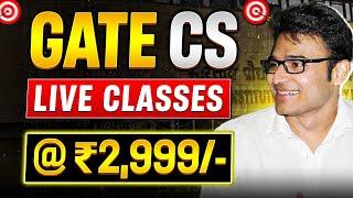 GATE CS Live Classes @2,999/- | Register Now! | Link in the Description | Ravindrababu Ravula