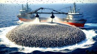 How fishermen catch thousands of giant tuna, tuna fishing methods will surprise you!