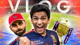 I saw RCB lift the IPL trophy! | VLOG | Manish Kharage